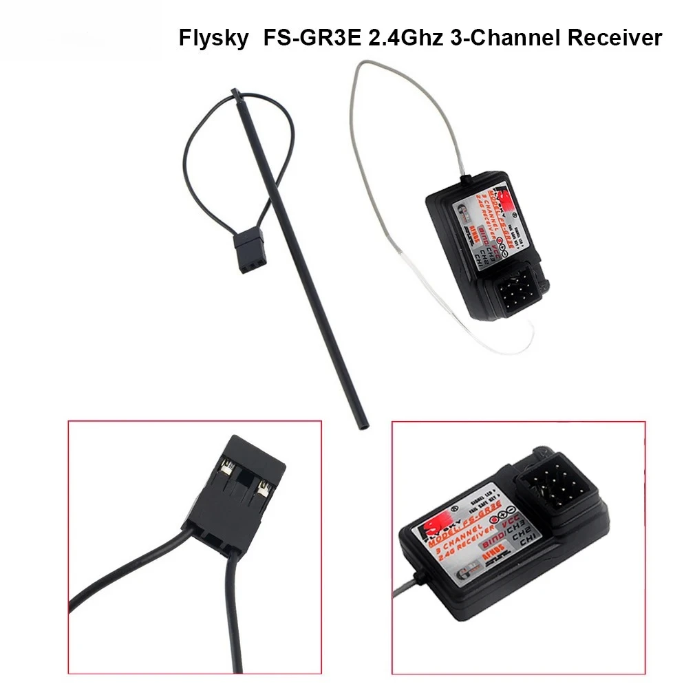 Flysky FS-GR3E 2.4Ghz 3-Channe - Drone Racing Receiver 评论和价格